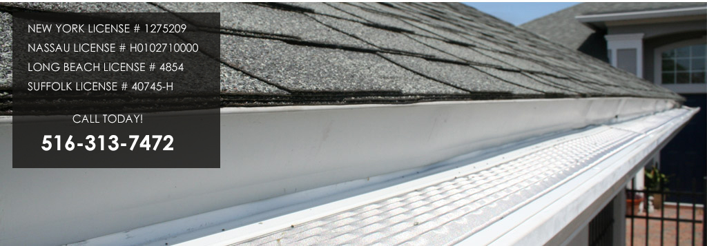 Gutter Guards on a house